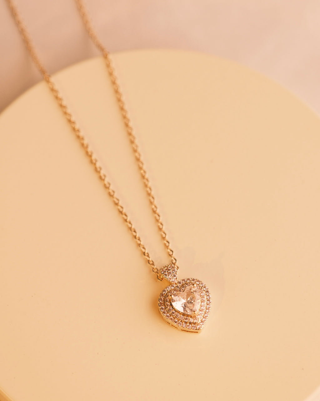 Crystalline Heart Necklace