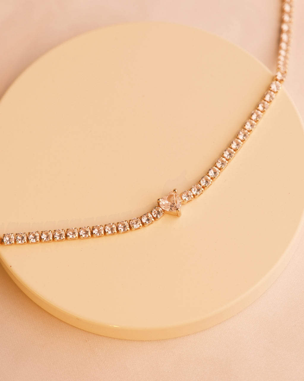 Heart Line Necklace