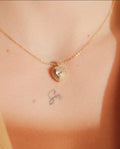 Crystalline Heart Necklace